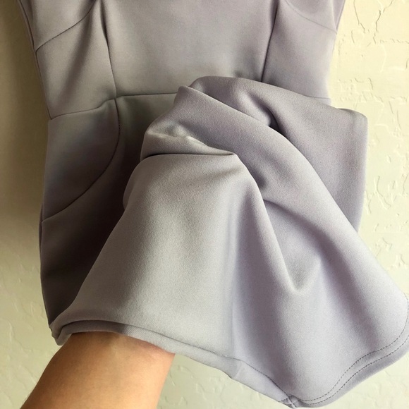 Missguided Dress lavender off shoulder mini - Picture 10 of 11